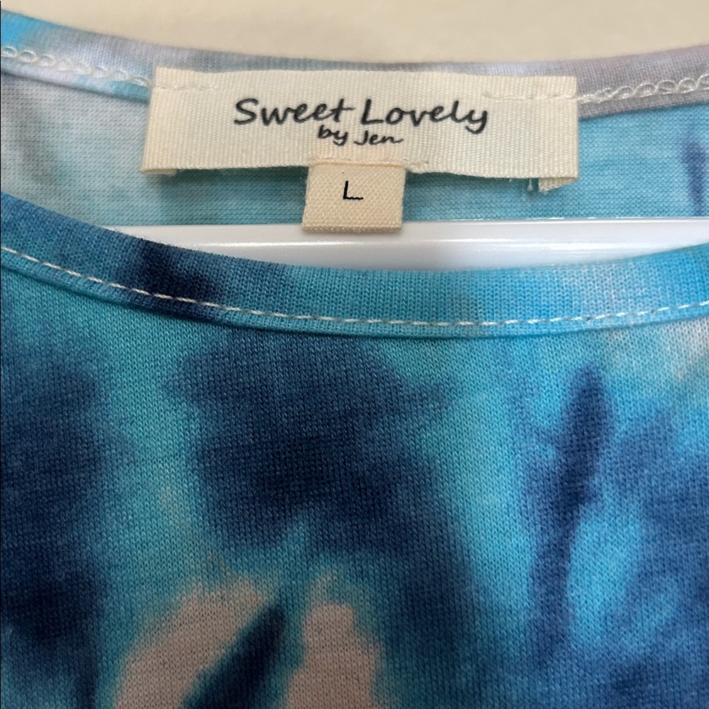 Sweet Lovely by Jen Tie-Dye Maxi Dress  Size L Shown
NWOT - Picture 3 of 4